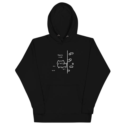 There's a Cat Unisex Hoodie