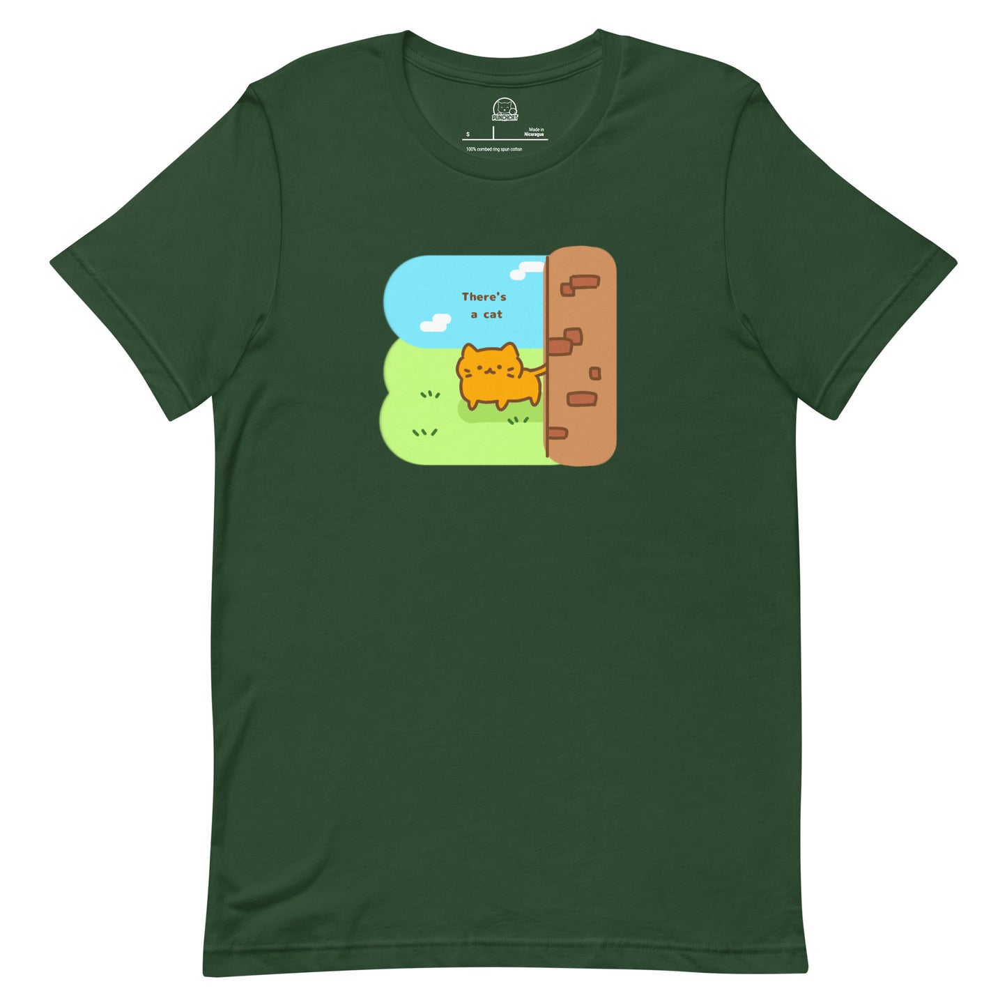 There's a Cat Unisex t-shirt (In Color)