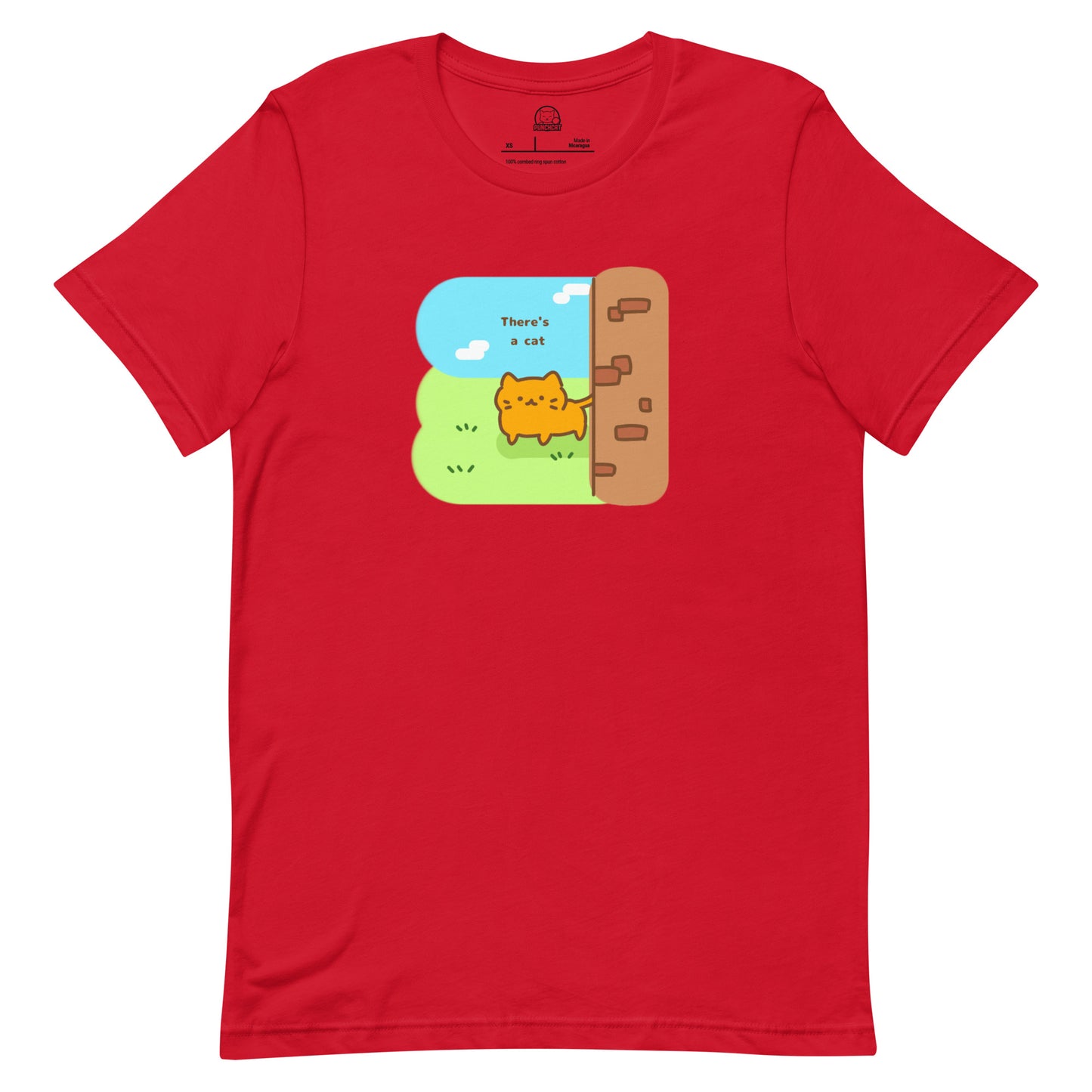 There's a Cat Unisex t-shirt (In Color)